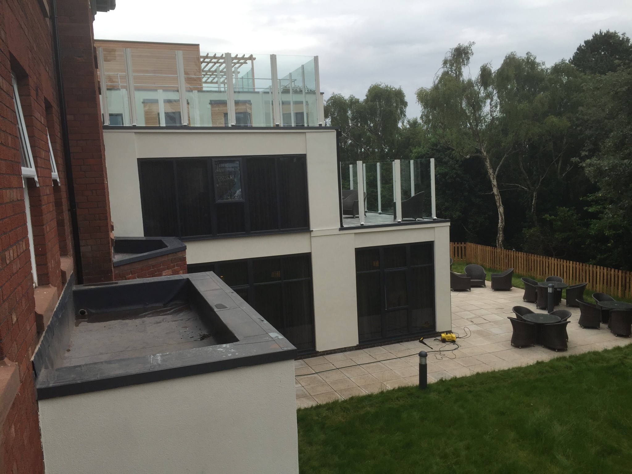flat roof specialist photo of flat roof