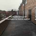 Flat Roofer services in Warrington by Central Asphalt